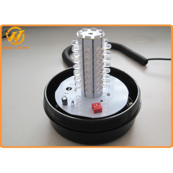 Revolving & Flashing Amber Car Emergency LED Strobe Warning Lights High Brightness