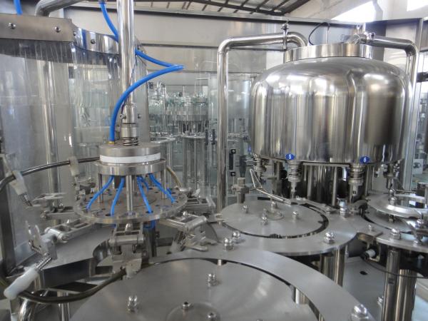 Máquina de engarrafamento pura da água mineral, máquina de enchimento líquida