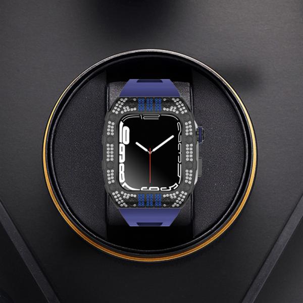 Modern  Stylish Square Shape Lux Apple Watch Case Apple Watch Se2 Case 38mm