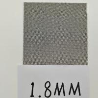 1.8 mm plaque sintrée asymétrique poreuse en fibres de titane