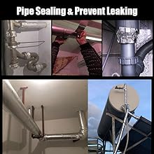 Aluminum Tapes (3.9Mils), 2'*65 Feet Foil Tape, Metal Insulation Tape, Heavy Duty Duct Tape With Adhesive Backing