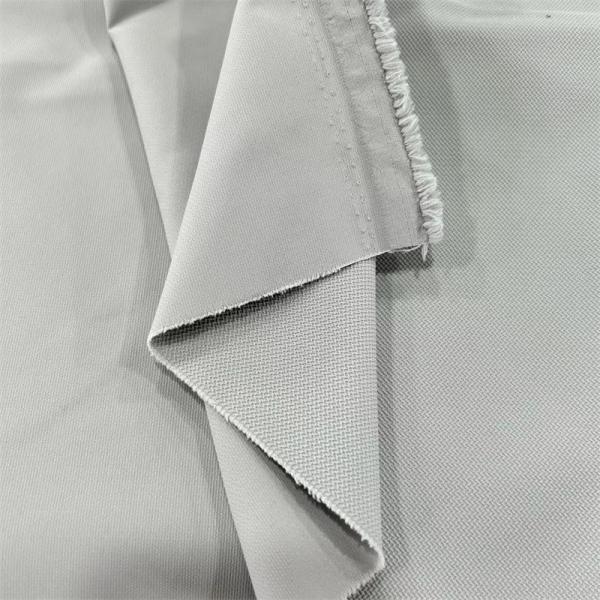 Matte T800 Sustainable Recycled PET Fabric High Stretch Low Luster Vertical Stripe Fabric