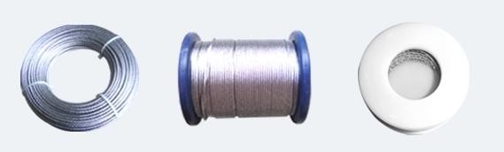 BS standard galvanized steel cable stay wire 19/10 AWG