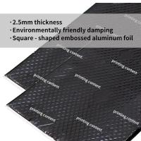 2.5mm pad de amortecimento de vibração de automóveis / proteção ambiental ROHS / esterco anti-vibração