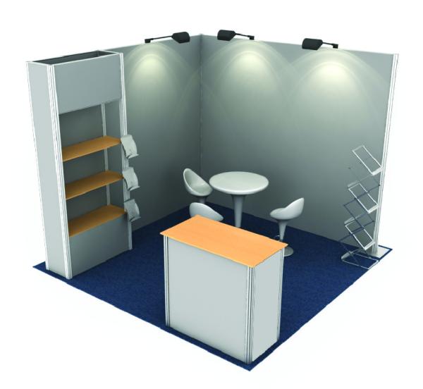 Custom Design Modular 10x20 Portable aluminum truss Exhibition Trade Show Booth