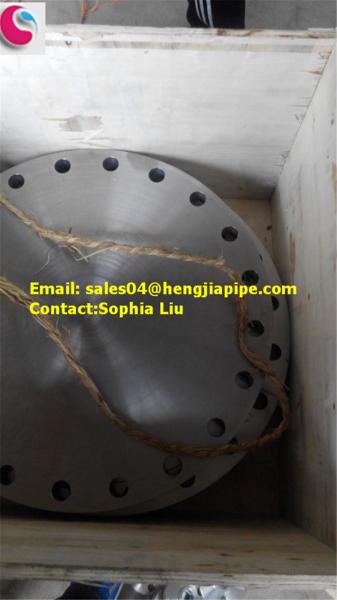 20” BLIND FLANGE RF150# A182 SS 304L