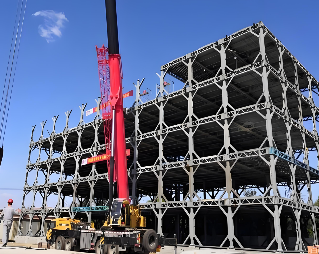 Warehouse Commercial Steel Frame Building Prefabricated Steel Structure Building