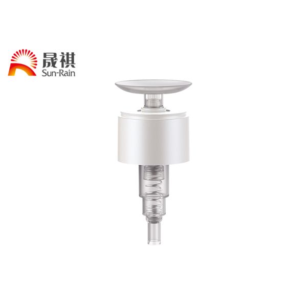 Oval Push Down Plastic Lockable Nail Pump Makeup Remover Dispenser