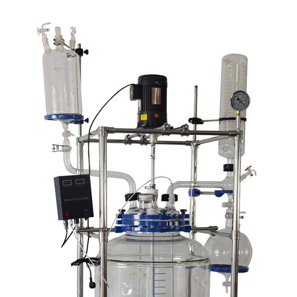 Laboratory Double Layer 200L Chemical Glass Reactor