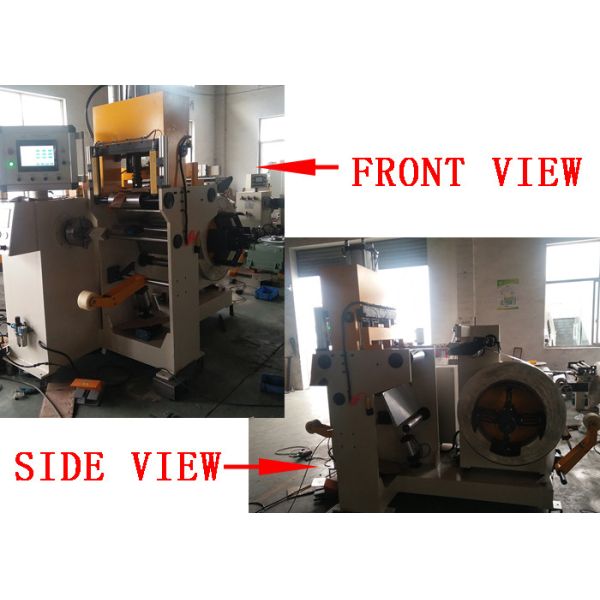 Automatic Cold Welding One Foil Decoiler LV Transformer Foil Winding Machine  