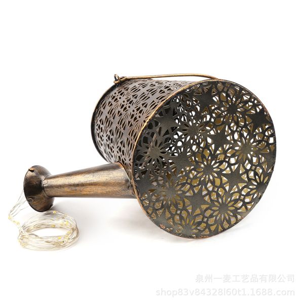Solar Powered Outdoor Garden Courtyard Water Kettle Decorative Light with IP44 Rating