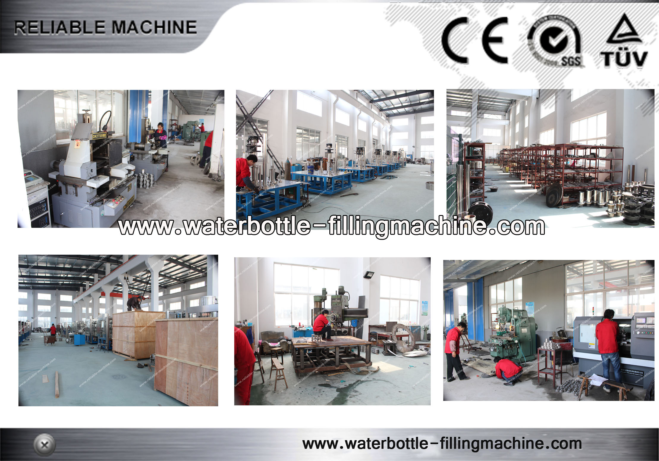 Бутылка - подающ сортирующ машину упаковки обруча сокращения для воды/молока Purified