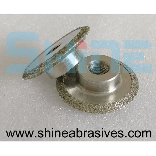 Гальванизировать диамантом камни места клапана CBN светят абразивам для молоть карбида