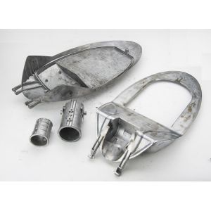 Die Casting Outdoor SMD 50W LED Street Light Housing with ADC12 Aluminum