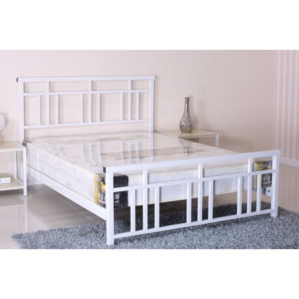 Double Single Black Metal Couch with Drawer Indoor Facilities and Home Bed