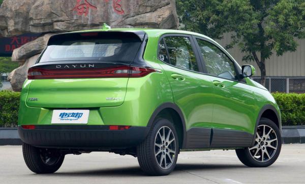 Dayun Yuehu Small SUV EV Cars 2022 300KM Pure Electric 5 Doors 5 Seats