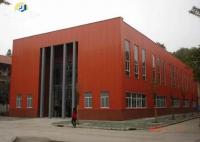 Construction en acier à grande portée bâtiment de sport préfabriqué Q235