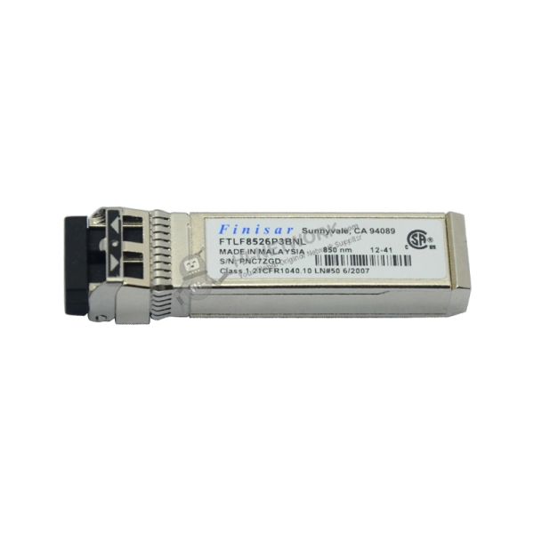 front-top-ftlf1217p2btl-datasheet Finisar FTLF1217P2BTL 100BASE-FX SFP Transceiver with 2 km Distance and 1310nm Wavelength