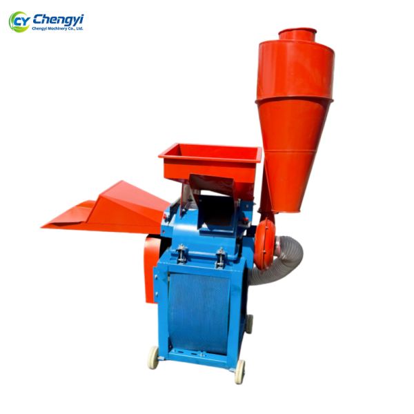 Mild Steel Grass Pulping Machine Efficient Forage Cutter Grinder Feed Processing