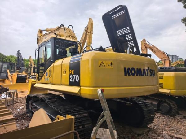 Excavatrice d'importation originale KOMATSU PC270-7, année 2022, d'occasion