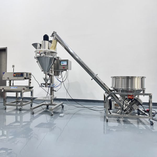 Semi-Automatic Powder Filling Machine with ≤±1% Filling Accuracy and PLC Control System for Precise Dosing
