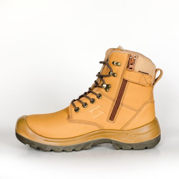 SJ Customize Waterproof Leather Upper for Composite Toe Protection Best in Australia Safety Boots Market