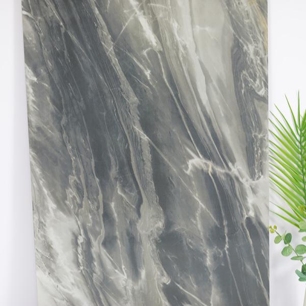 telhas do assoalho e da parede do banheiro de 600*1200mm Grey Marble Floor Tiles For