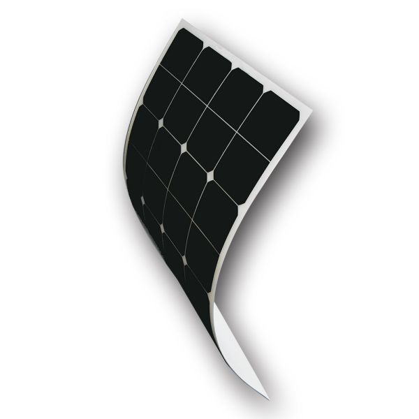 Aluminum Frame Thin Film PV Modules 80W SunPower Solar Cell For Outdoors