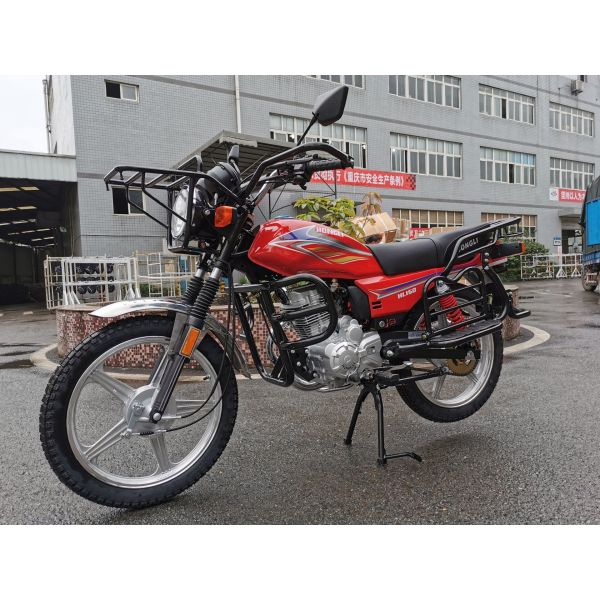 Red Color 125cc 150cc  Street Bike Motorcycle High Ground Clearance