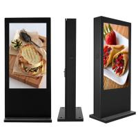 Displays digitais externos Full HD de 65