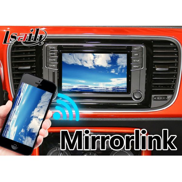 Система Volkswagen Beetle андроида интерфейса навигации GPS видео- с приложением Google