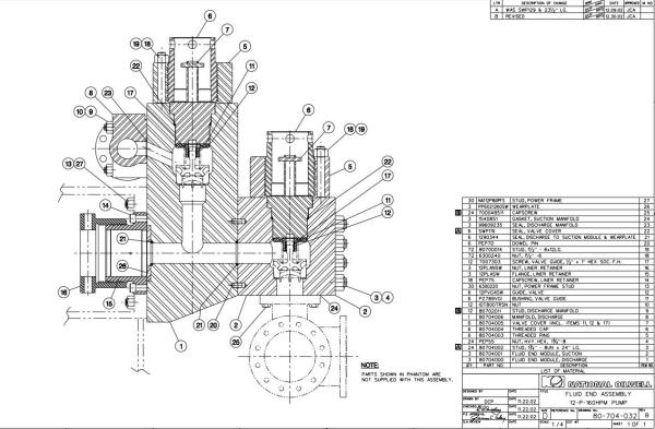 Southwest 12P160  7500PSI  mud pump Fluid end module, Mission 12P160  7500PSI  mud pump Fluid end Liner, National 12P160