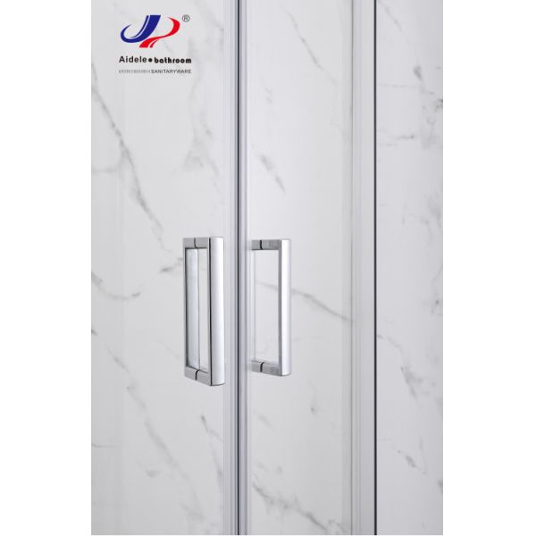 Elegan Shower Enclosures With 6mm Tempered Glass And Alum Frame For A Stylish