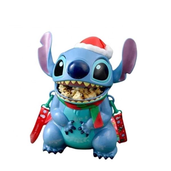 OEM Plastic 3D Animal Shaped Custom Printed Popcorn Container Cup with Lid