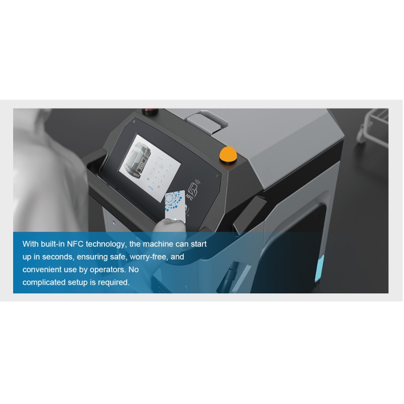 5-in-1 Smart Commercial Cleaning Robot 48V 30Ah Battery High Efficiency Autonomy Vacuuming Mopping Robot