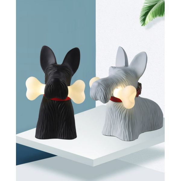 Italy Designer Scotch Dog Pendant Lamp for Living Room Kitchen Bedroom Europe Fancy aesthetic lamp(WH-MTB-276)
