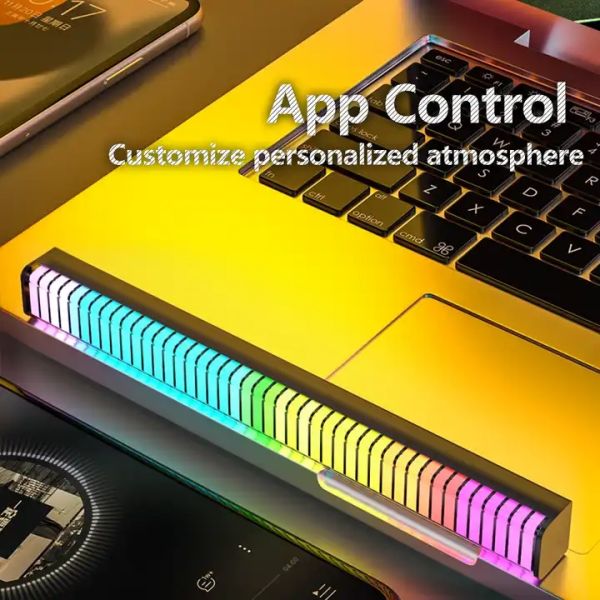 CE Desktop Atmosphere Light Музыкальный звук RGBIC Пикап Ритм Свет