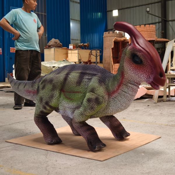 New Realistic Animatronic Remote Control Walking Robot Dinosaur Parasaurolophus Robot Dog