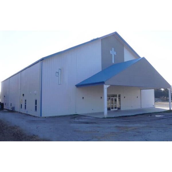 Edificios de iglesias de acero prefabricados duraderos y versátiles