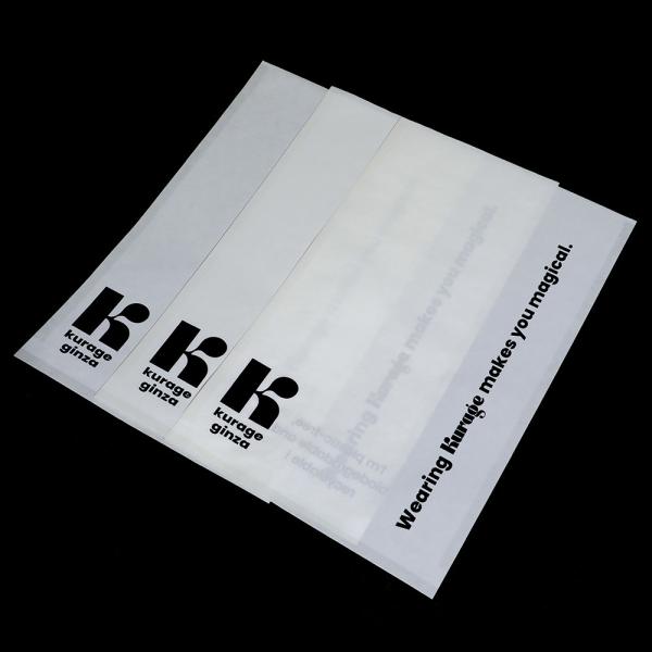 Sacs en cellophane transparents à 100% personnalisés avec une texture élevée et une épaisseur de 35 ou 50 grammes pour l'emballage de vêtements