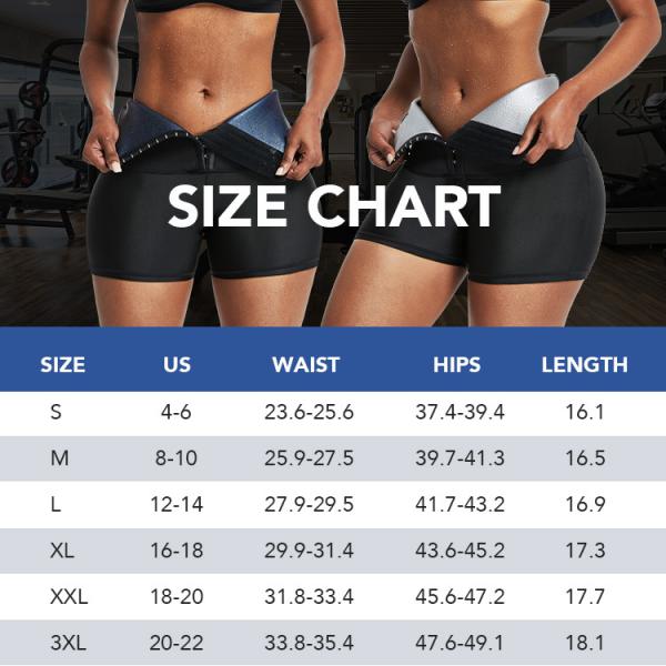 Tipo Shaper Corrimão S-3XL Corrimão de cintura Mid-Thigh Shaper Fitness Shorts Corrimão