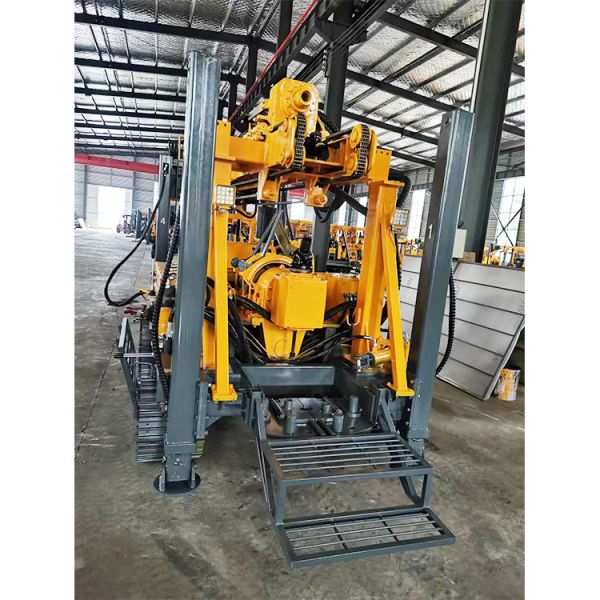 350m Portable Hydraulic Water Well Drilling Rig SPT Gold Mining Core Sample Drilling Rig