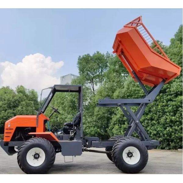 Véhicules de collecte de palmiers Tracteurs 42 chevaux Agriculture Tracteur à huile de palme 4 roues avec PTO Indonésie dédiée