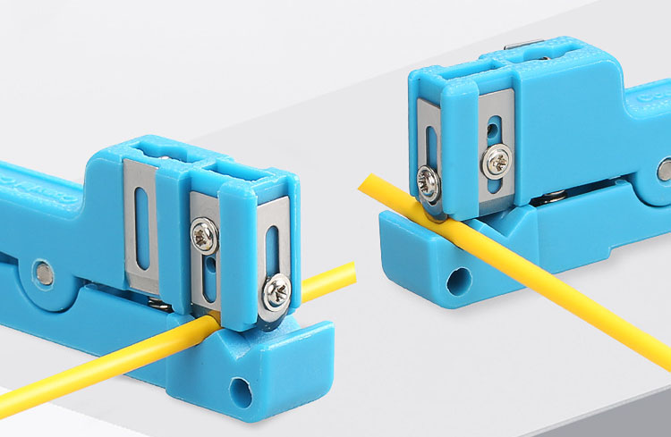 Синие волоконно-оптические стрипперы 45-163 Коаксиальные стрипперы для внутренних каналов