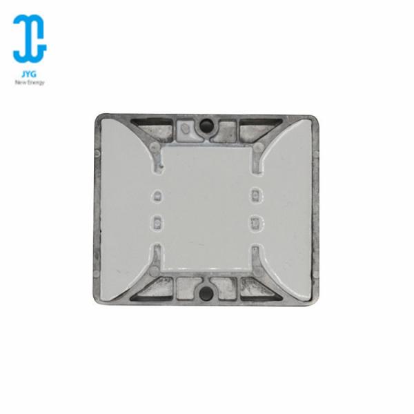 Yellow Waterproof Solar Road Studs High - Pressure Casting Aluminium Alloy Body Material