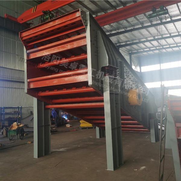 Round Type Circular Motion Screen 3 Deck High Speed Stable Proformance 6000*2400mm