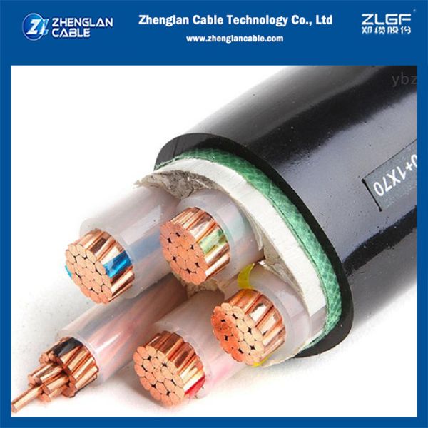 1KV 4.5 Core Power Cable 4x150+1x70mm2 CU/XLPE/PVC  IEC 60502-1