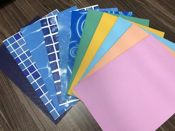 Durable Waterproof PVC Vinyl Tarp 1500GSM UV Resistant Hot Air Welding