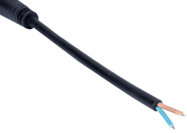 Conjunto de cabo IP68 moldado feito sob encomenda do OD 6.8mm 18AWG 100mm