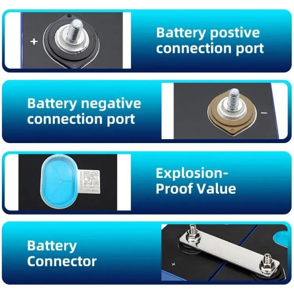 3.2V перезаряжаемые глубокая батарея мотоцикла скутера батареи лития цикла 100ah 206ah 280ah 302ah lifepo4 электрическая
